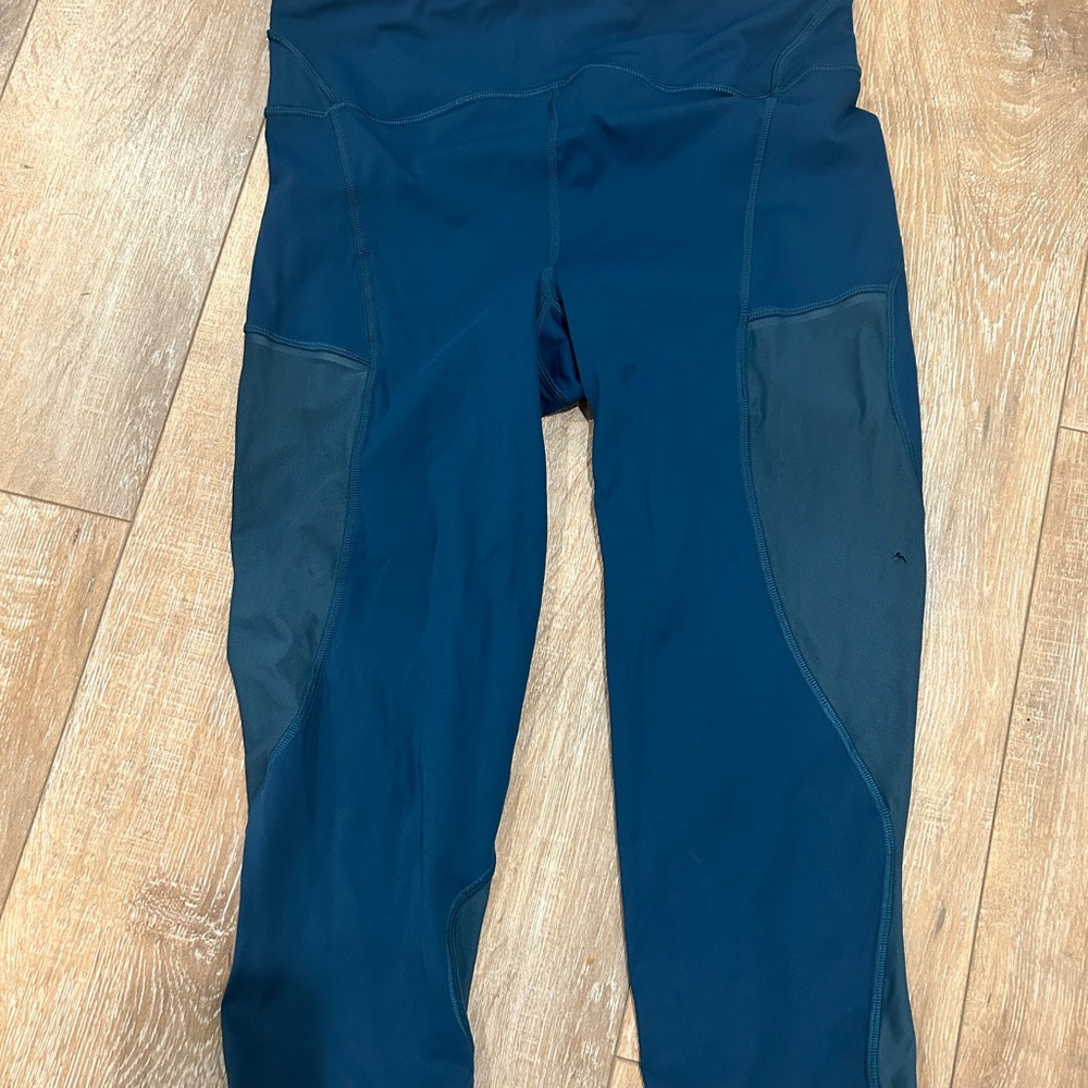 Navy Blue Athletic Leggings